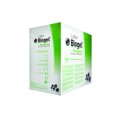 Biogel Powder Free Latex Sterile Surgeons Gloves Natural 6 x50