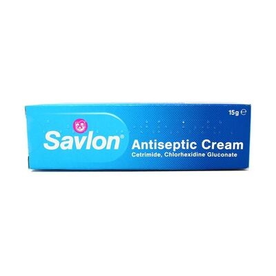 Savlon Antiseptic Cream 15g GSL x1