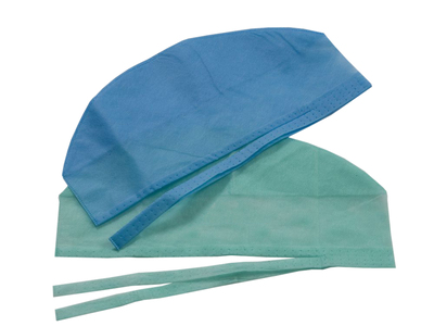 Surgical / Theatre Cap Blue x100 Tie Back