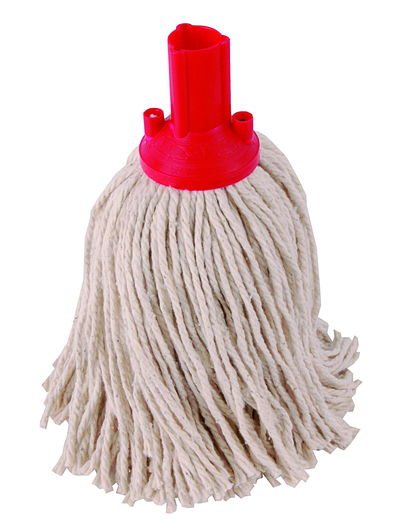 PY COTTON MOP HEAD 200G RED PUSH FIT