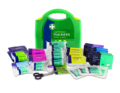 Large Workplace First Aid Kit - in Aura Box  (BS8599-1) X1