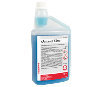 (Septodont) Quitanet Ultra Enzymatic Cleaner Dosing Bottle x 1 litre